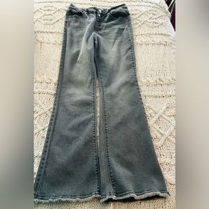 BUTTON FLY KANCAN BLACK JEANS SIZE 13